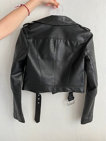 xs Beden Stradivarius deri ceket