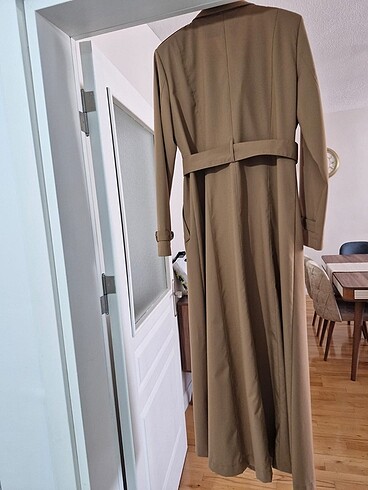 42 Beden camel Renk Abacı marka taba trençkot