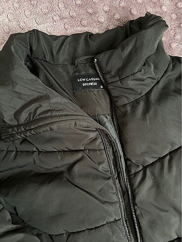 LC Waikiki Lcw siyah şişme mont