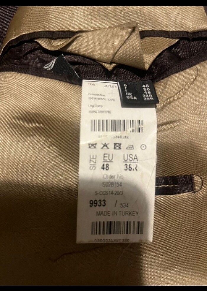 SARAR LORO  PİANA İTALYAN  ERKEK KABAN - Görsel 4