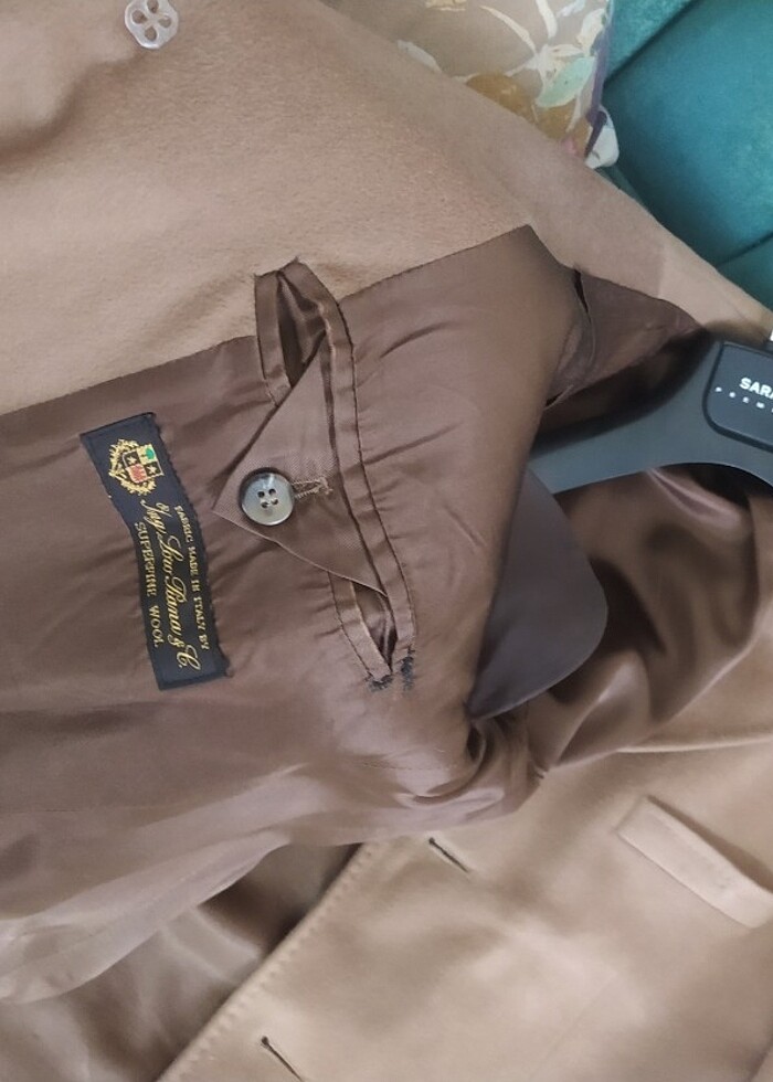 SARAR LORO  PİANA İTALYAN  ERKEK KABAN - Görsel 5