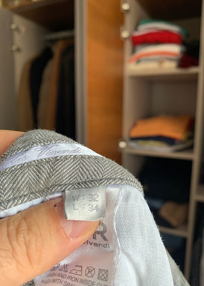 Keten pantolon - Görsel 3