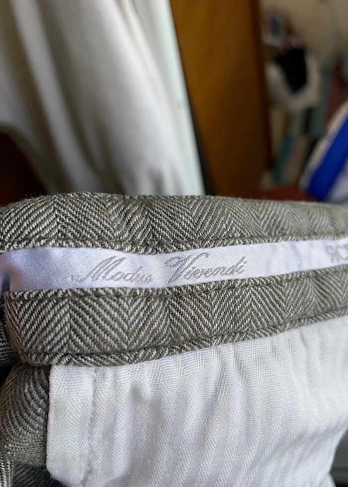 Keten pantolon - Görsel 4