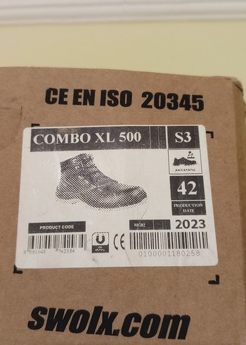 Swolx S3 Erkek iş Ayakkabısı 42 numara - Görsel 15