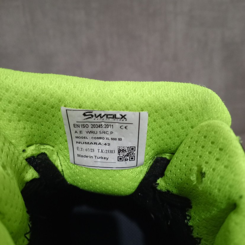 Swolx S3 Erkek iş Ayakkabısı 42 numara - Görsel 5