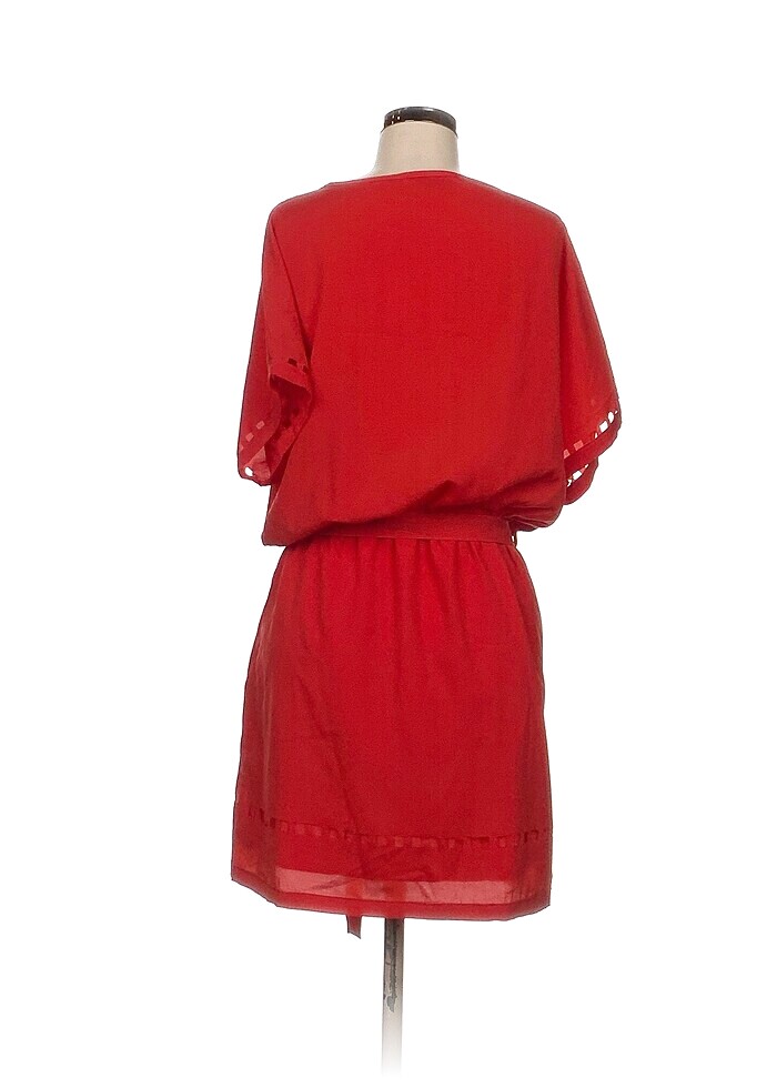 Batik Kısa Elbise %70 İndirimli. - Görsel 3