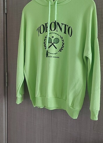 s Beden yeşil Renk Kadın sweatshirt