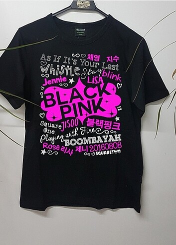 blackpink baskılı tişört tshirt