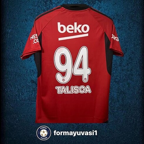 Beşiktaş Yeni Sezon Kırmızı Talisca Forması