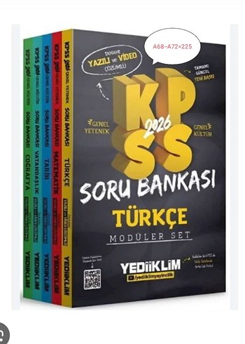 KPSS LİSANS ÖNLİSANS SORU SETİ 2026