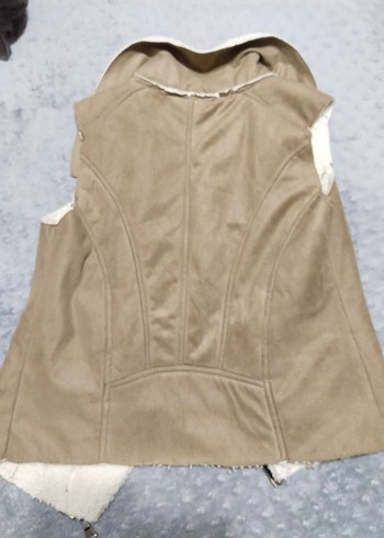 Kadın Deri Ceket ve yelek Fermuarlı - Görsel 6