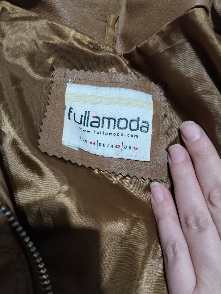 Kadın Deri Ceket ve yelek Fermuarlı - Görsel 3