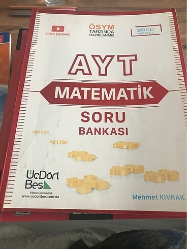 üçdörtbeş ayt matematik soru bankası