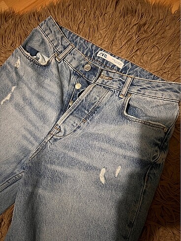 34 Beden Zara yüksek bel pantolon