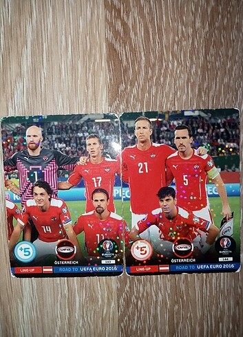 Panini Euro 2016 Avusturya Takım Kartı 