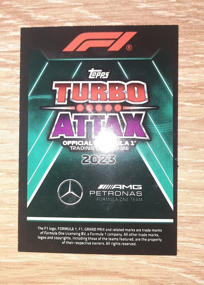 Lewis Hamilton Platinum Limited Edition Kart  - Görsel 5