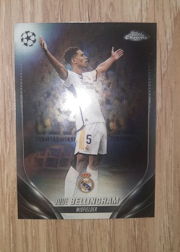 Jude Bellingham Topps Chrome Futbol Kartı