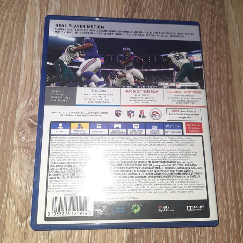 Madden NFL 19 PS4 Futbol Oyunu - Görsel 3