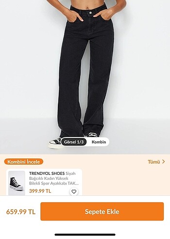 Kadın trendyolmilla kot pantolon