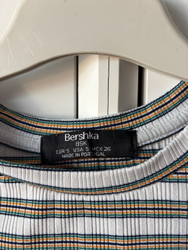 Çizgili Kadın Tişört - Görsel 2