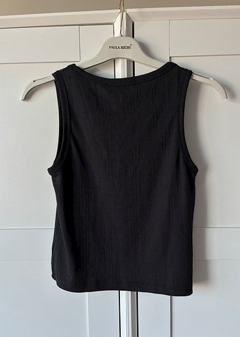 İnde çizgili Siyah Kadın Atlet - Görsel 3