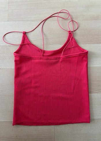 Pembe İp Askılı Kadın Atlet - Görsel 2