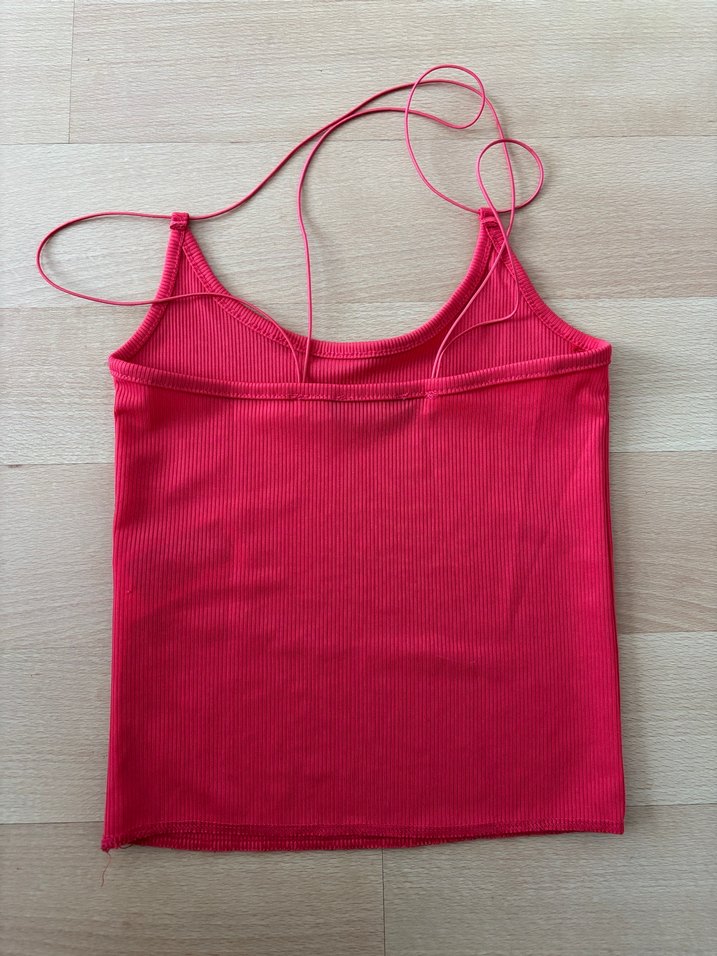 Pembe İp Askılı Kadın Atlet - Görsel 2