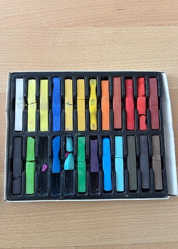 Renkli Geçici Saç Boyası-tebeşiri - Görsel 2