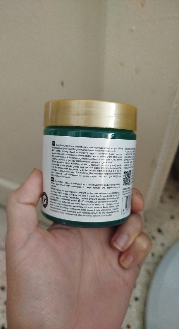 Hlamora Selülit Karşıtı Vücut Jeli - Görsel 2