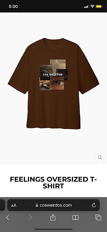 cos weirdos tshirt