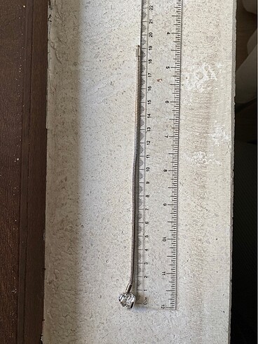 Beden gri Renk Kalp klipsli Çelik pandora bileklik 19cm