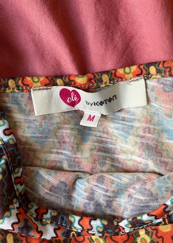 Renkli Bohem Kadın Tulum - Görsel 2