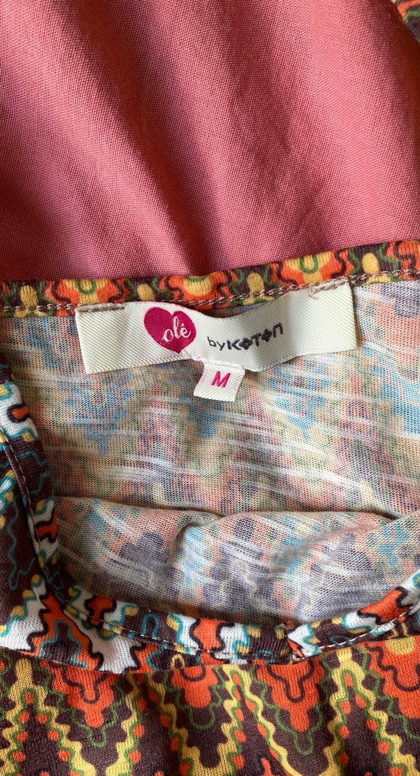 Renkli Bohem Kadın Tulum - Görsel 2