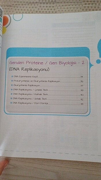  Beden Ayt biyoloji genden proteine konu anlatım föyü