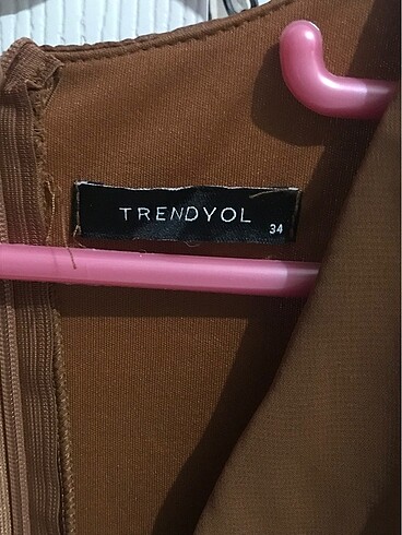 s Beden kahverengi Renk Trendyolmilla mezuniyet elbise