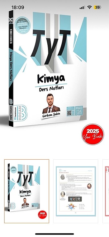 Tyt Kimya ders notları Kamp kitabı
