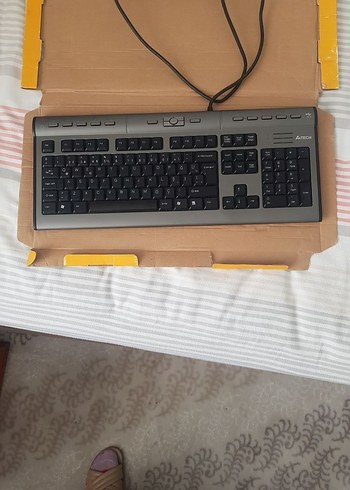 X-Slim Multimedia Klavye Beyaz Gri - Görsel 6