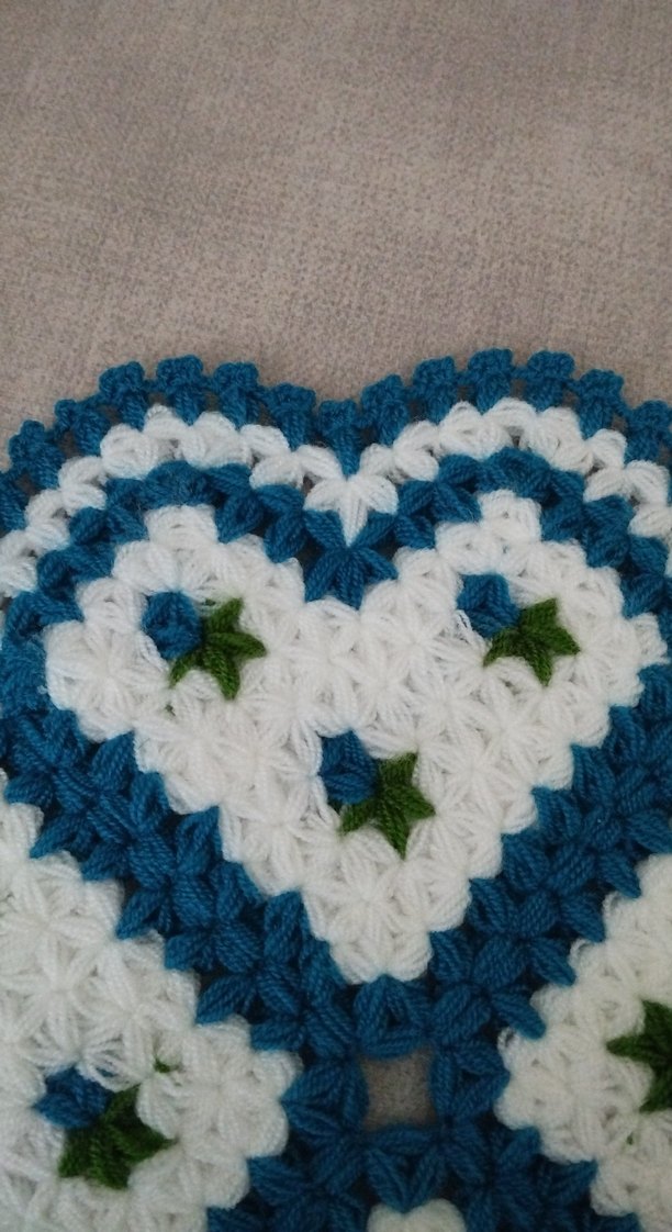 Nakışlı Mavi lif - Görsel 3