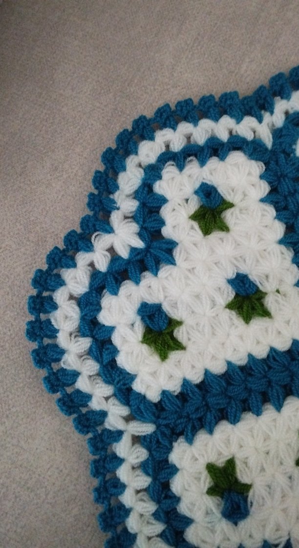 Nakışlı Mavi lif - Görsel 2