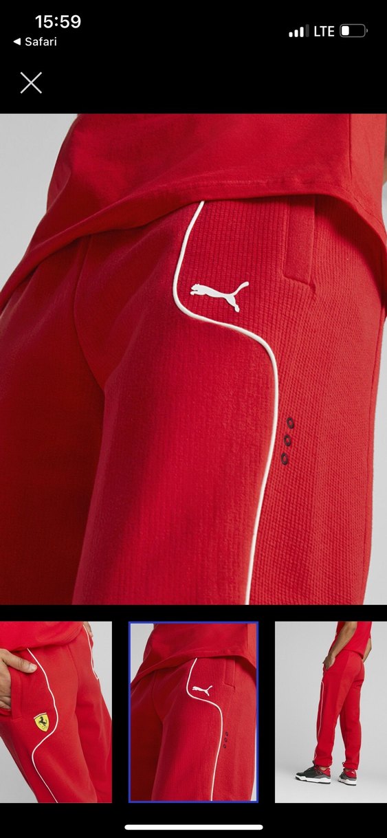 Kırmızı Ferrari Eşofman Altı - Görsel 3