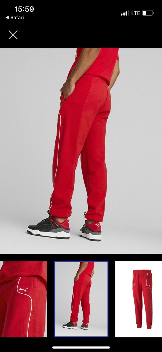 Kırmızı Ferrari Eşofman Altı - Görsel 4