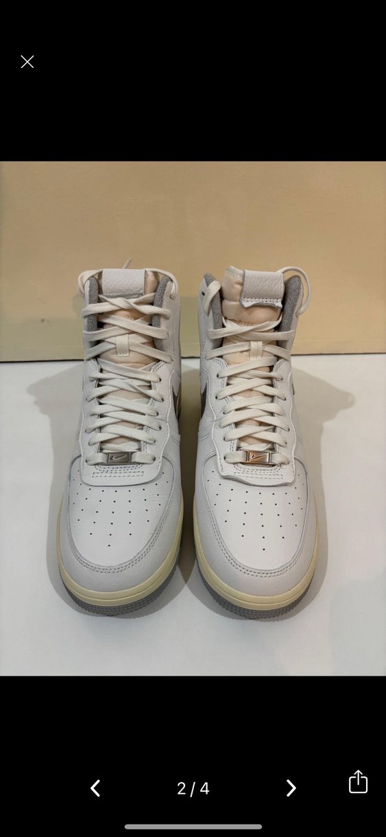 Gümüş Logolu Bilekli Air Force 1 - Görsel 2