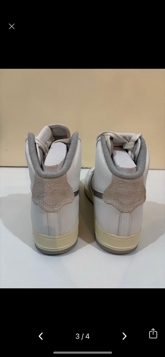 Gümüş Logolu Bilekli Air Force 1 - Görsel 3