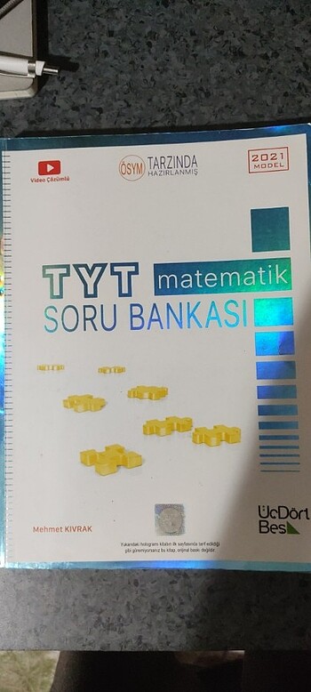  3-4-5 ÜçDörtBeş Yayınları Tyt Matematik Soru Bankası 