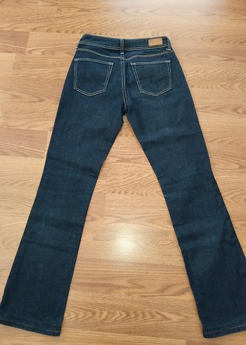 kadın İspanyol paça pantolon - Görsel 2