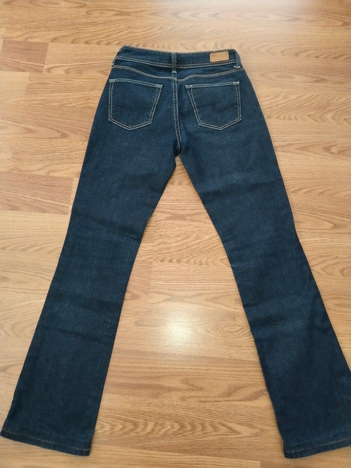 kadın İspanyol paça pantolon - Görsel 2