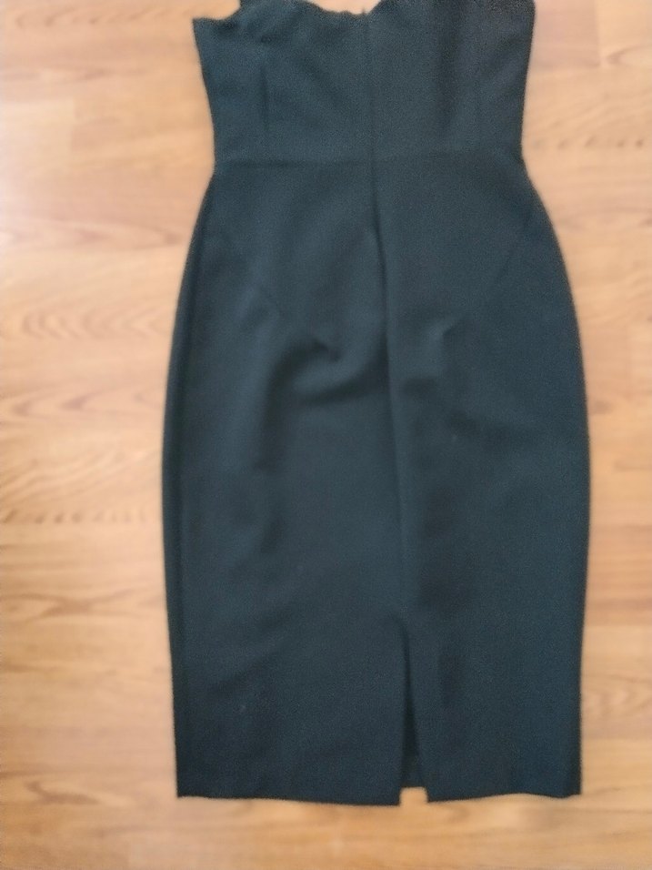 siyah elbise zara - Görsel 2