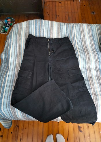 siyah kargo pantolon