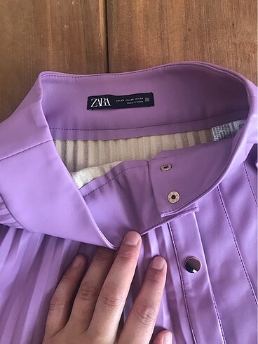xs Beden mor Renk Zara a