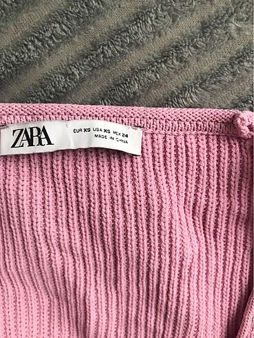 xs Beden Zara triko üst